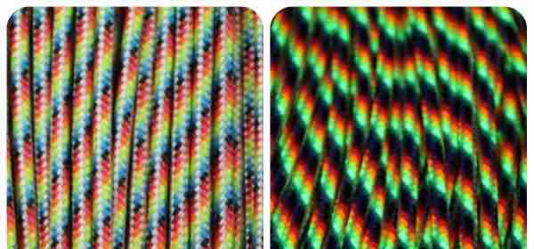 (image for) LightStripesBlacklightTacticalParacord